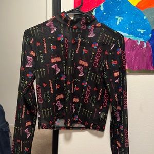 Playstation 4 sheer shirt
